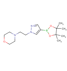 4-(2-(4-(4,4,5,5-TETRAMETHYL-1,3,2-DIOXABOROLAN-2-YL)-1H-PYRAZOL-1-YL)ETHYL)MORPHOLINE