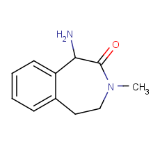 1-AMINO-3-METHYL-4,5-DIHYDRO-1H-BENZO[D]AZEPIN-2(3H)-ONE