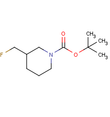 1-PIPERIDINECARBOXYLIC ACID, 3-(FLUOROMETHYL)-, 1,1-DIMETHYLETHYL ESTER