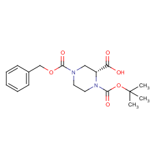 (R)-4-((benzyloxy)carbonyl)-1-(tert-butoxycarbonyl)piperazine-2-carboxylic acid