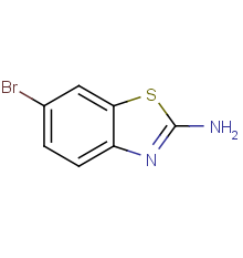 2-Amino-6-bromobenzothiazole