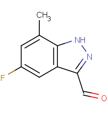 5-FLUORO-7-METHYL-1H-INDAZOLE-3-CARBALDEHYDE