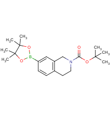 tert-butyl 7-(4,4,5,5-tetramethyl-1,3,2-dioxaborolan-2-yl)-3,4-dihydroisoquinoline-2(1H)-carboxylate