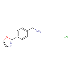 (4-(OXAZOL-2-YL)PHENYL)METHANAMINE HYDROCHLORIDE