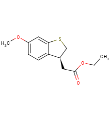 (S)-ethyl 2-(6-methoxy-2,3-dihydrobenzo[b]thiophen-3-yl)acetate