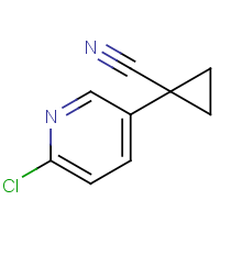 1-(6-CHLOROPYRIDIN-3-YL)CYCLOPROPANECARBONITRILE