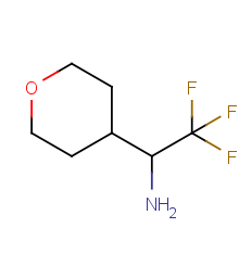 2,2,2-trifluoro-1-(tetrahydro-2H-pyran-4-yl)ethanamine