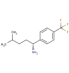 (1R)-4-Methyl-1-[4-(trifluoromethyl)phenyl]pentylamine