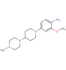 [2-Methoxy-4-[4-(4-methylpiperazin-1-yl)piperidin-1-yl]phenyl]amine