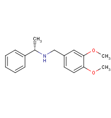 (S)-N-(3,4-dimethoxybenzyl)-1-phenylethanamine