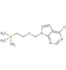 4-CHLORO-7-((2-(TRIMETHYLSILYL)ETHOXY)METHYL)-7H-PYRROLO[2,3-D]PYRIMIDINE