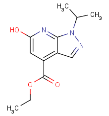 ethyl 6-hydroxy-1-isopropyl-1H-pyrazolo[3,4-b]pyridine-4-carboxylate