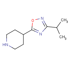 4-(3-ISOPROPYL-1,2,4-OXADIAZOL-5-YL)PIPERIDINE