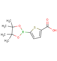 5-(4,4,5,5-Tetramethyl-1,3,2-dioxaborolan-2-yl)thiophene-2-carboxylic acid