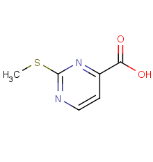 2-(methylthio)pyrimidine-4-carboxylic acid