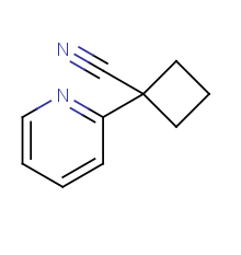 1-(pyridin-2-yl)cyclobutanecarbonitrile