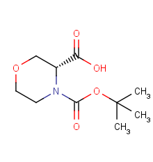 (R)-N-Boc-morpholine-3-carboxylic acid