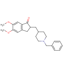 2-[(1-benzyl-4-piperidyl)methyl]-5,6-dimethoxy-2,3-dihydroinden-1-one