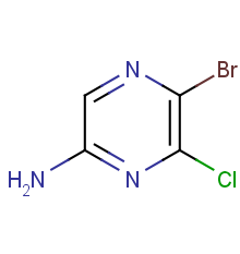 5-BROMO-6-CHLOROPYRAZIN-2-AMINE