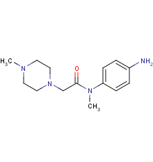 N-(4-aminophenyl)-n,4-dimethyl-1-piperazineacetamide
