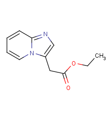 Imidazo[1,2-a]pyridine-3-acetic acid, ethyl ester