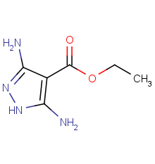 ethyl 3,5-diamino-1H-pyrazole-4-carboxylate