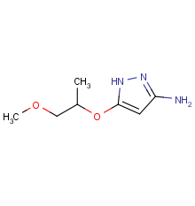 5-(2-Methoxy-1-Methylethoxy)-1H-Pyrazol-3-aMine