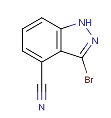 3-bromo-1H-indazole-4-carbonitrile