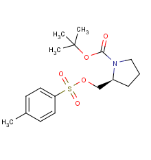 ((S)-1-(tert-butoxycarbonyl)pyrrolidin-2-yl)methyl 4-methylbenzenesulfonate