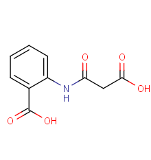 2-(2-carboxyacetamido)benzoic acid