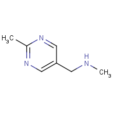N-methyl(2-methylpyrimidin-5-yl)methanamine
