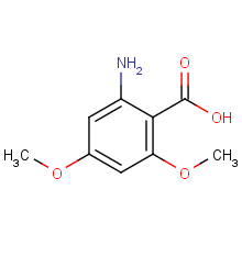 2-amino-4,6-dimethoxybenzoic acid