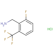 (2-fluoro-6-(trifluoromethyl)phenyl)methanamine hydrochloride