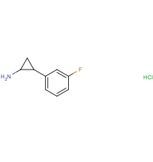 2-(3-fluorophenyl)cyclopropanamine hydrochloride