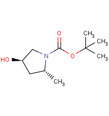 (2R,4R)-tert-butyl 4-hydroxy-2-methylpyrrolidine-1-carboxylate