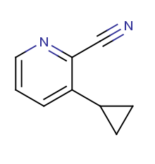3-cyclopropylpicolinonitrile