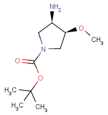 trans-tert-Butyl 3-amino-4-methoxypyrrolidine-1-carboxylate