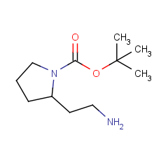 tert-butyl 2-(2-aminoethyl)pyrrolidine-1-carboxylate