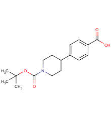 4-(1-(tert-butoxycarbonyl)piperidin-4-yl)benzoic acid