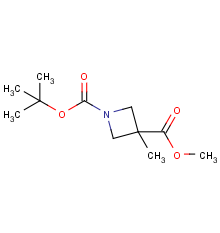 1-tert-butyl 3-methyl 3-methylazetidine-1,3-dicarboxylate