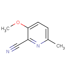 3-methoxy-6-methylpicolinonitrile