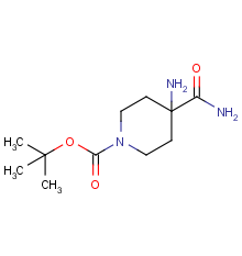 tert-butyl 4-amino-4-carbamoylpiperidine-1-carboxylate