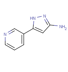 [5-(Pyridin-3-yl)-1H-pyrazol-3-yl]amine