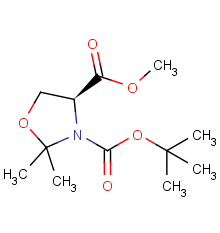 3-(tert-butyl) 4-methyl (S)-2,2-dimethyloxazolidine-3,4-dicarboxylate