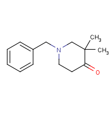 1-benzyl-3,3-dimethylpiperidin-4-one