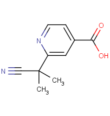 2-(2-cyanopropan-2-yl)isonicotinic acid