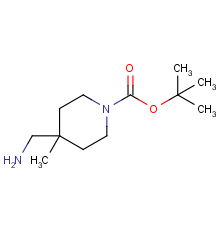tert-butyl 4-(aminomethyl)-4-methylpiperidine-1-carboxylate