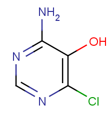 4-amino-6-chloropyrimidin-5-ol