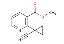 methyl 2-(1-cyanocyclopropyl)nicotinate