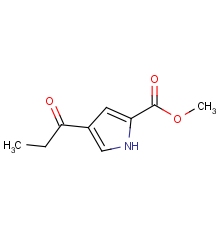 methyl 4-propionyl-1H-pyrrole-2-carboxylate
